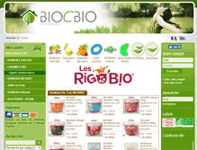 Tablet Screenshot of biocbio.fr